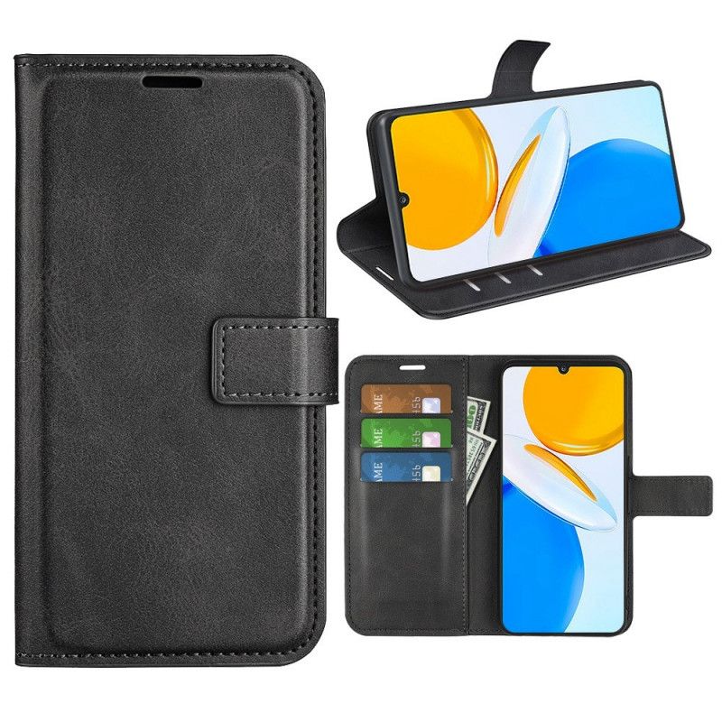 Flip Cover Honor X7 Ekstrem Slank Lædereffekt
