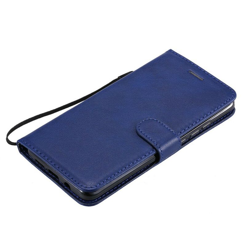 Læder Cover Xiaomi Mi Note 10 / 10 Pro Med Snor Læderrem Stil