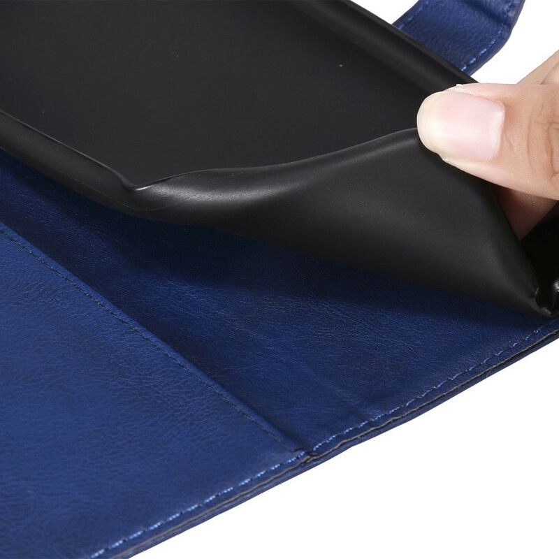 Læder Cover Xiaomi Mi Note 10 / 10 Pro Med Snor Læderrem Stil