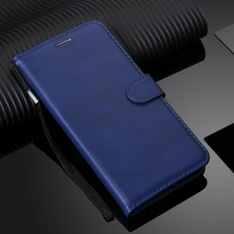 Læder Cover Xiaomi Mi Note 10 / 10 Pro Med Snor Læderrem Stil