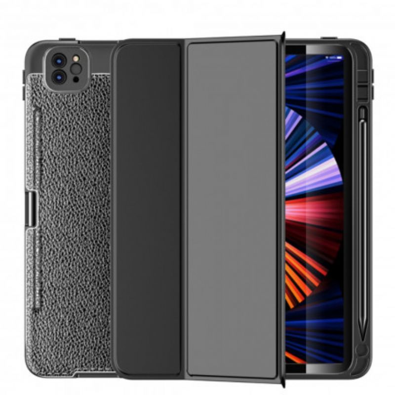 Cover iPad Pro 12.9" (2021) (2020) (2018) Faux Læder Litchi