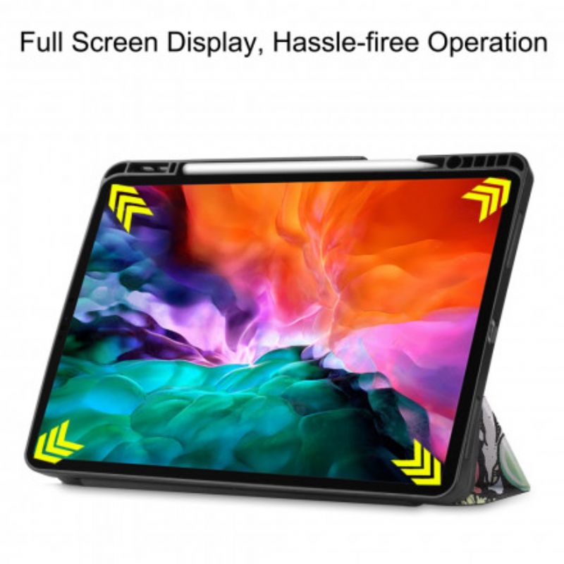 Cover iPad Pro 12.9" (2021) (2020) (2018) Graffiti Penholder