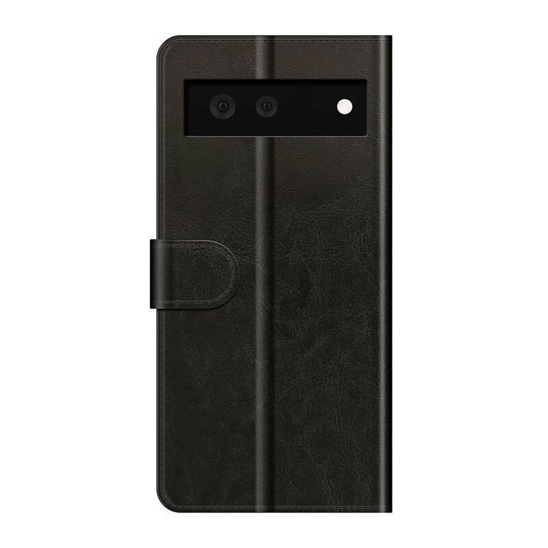 Flip Cover Google Pixel 6 Ultra Imiteret Læder