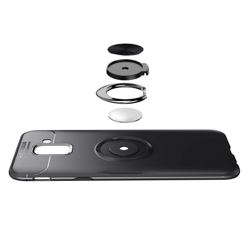 Mobilcover Samsung Galaxy J6 Roterende Ring