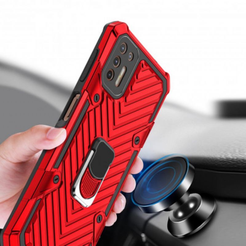 Cover Moto G9 Plus Aftagelig Ringstøtte