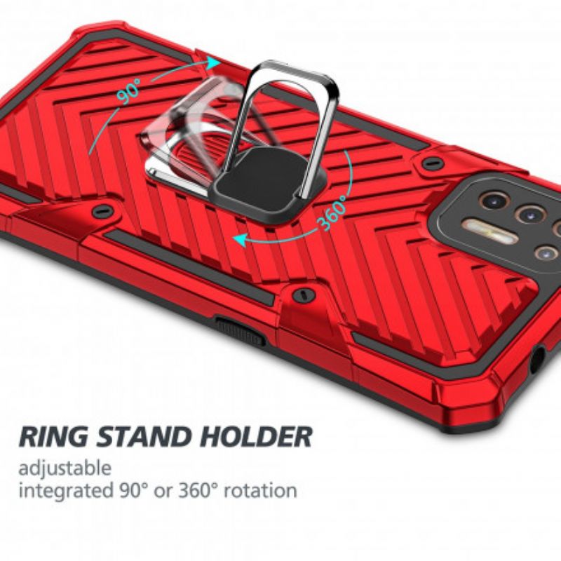 Cover Moto G9 Plus Aftagelig Ringstøtte