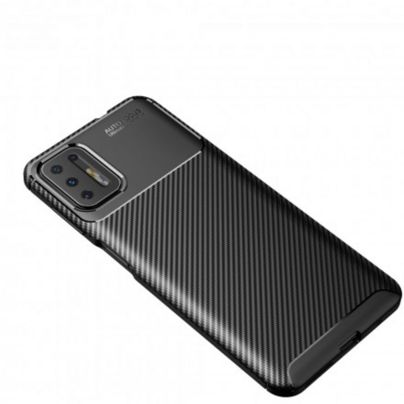 Cover Moto G9 Plus Kulfibertekstur Fleksibel