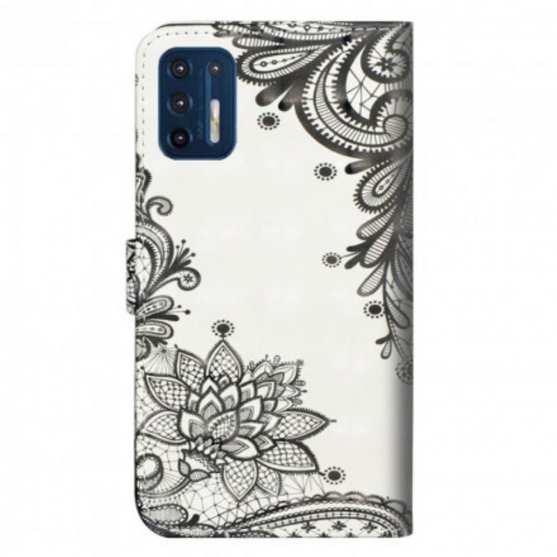 Flip Cover Moto G9 Plus Chic Blonde