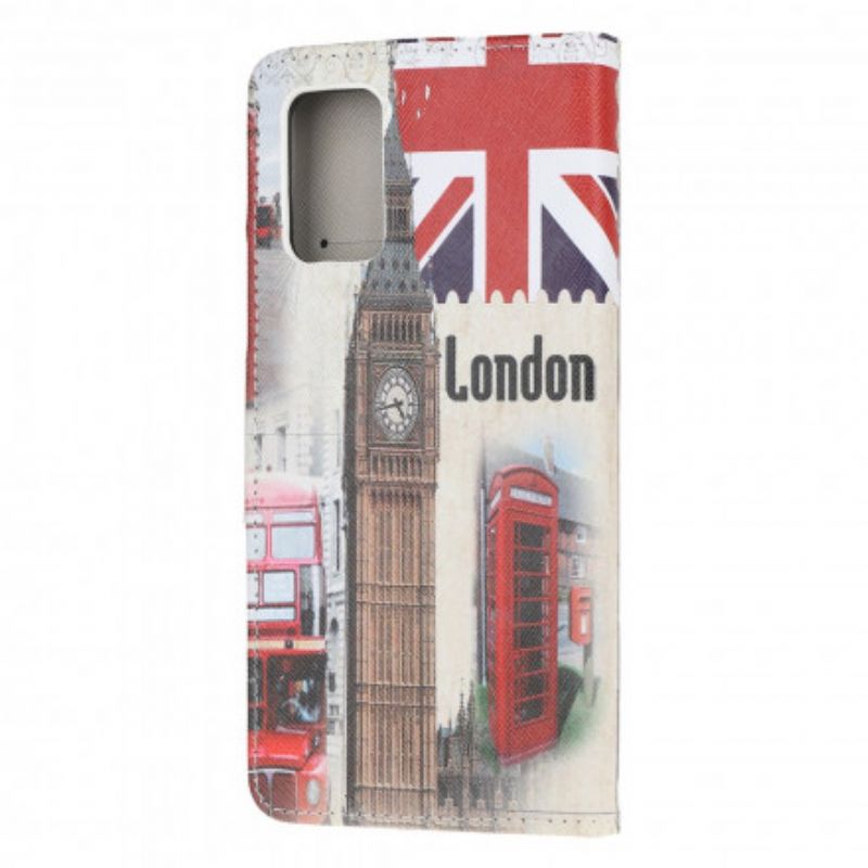 Flip Cover Moto G9 Plus Londonlife