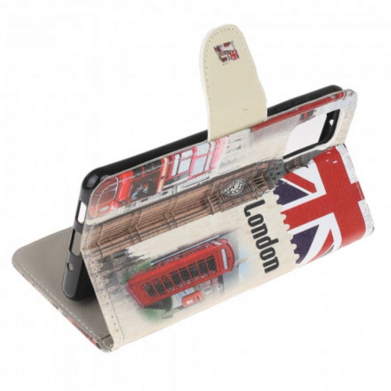 Flip Cover Moto G9 Plus Londonlife