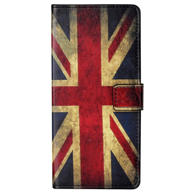 Flip Cover Samsung Galaxy M23 5G Engelsk Flag