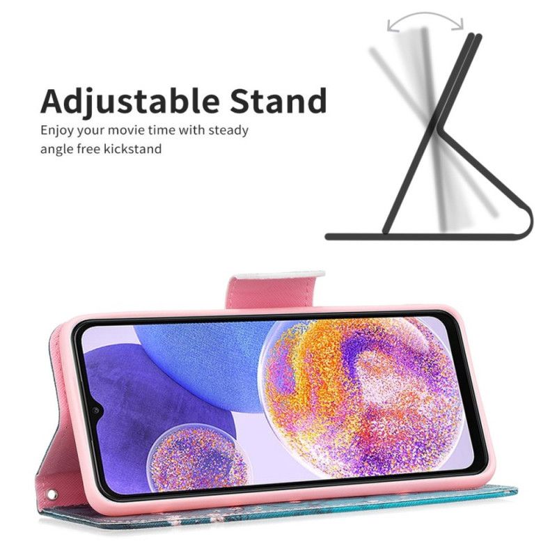 Flip Cover Samsung Galaxy M23 5G Trædekoration