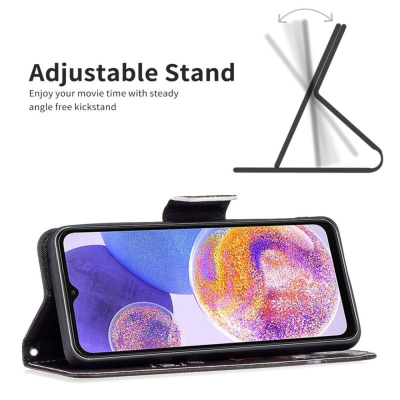 Læder Cover Samsung Galaxy M23 5G Farlig Bjørn