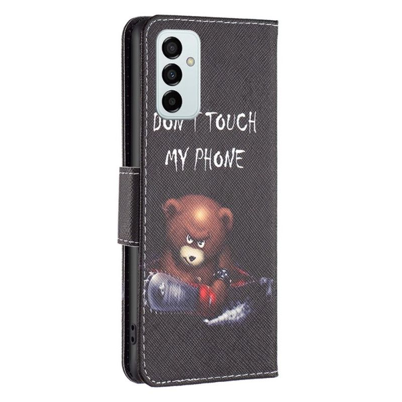 Læder Cover Samsung Galaxy M23 5G Farlig Bjørn