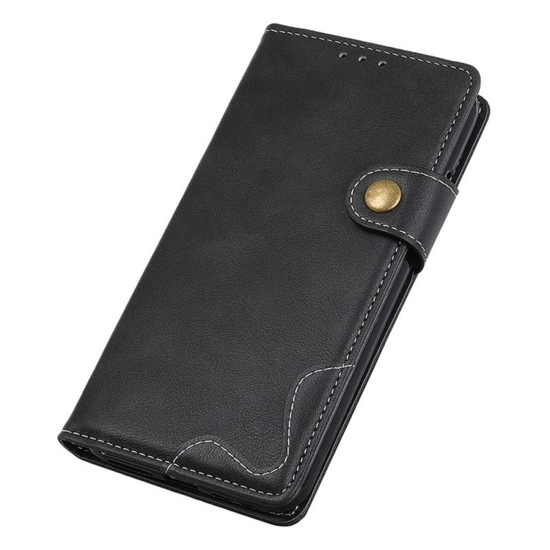 Læder Cover Samsung Galaxy M23 5G Kunstnerisk Knap