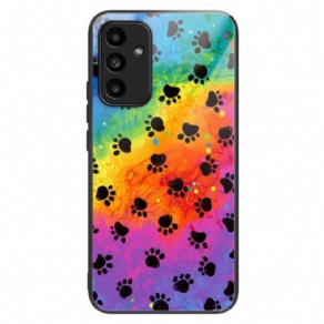 Cover Samsung Galaxy A15 Telefon Etui Fingeraftryk Af Hærdet Glas