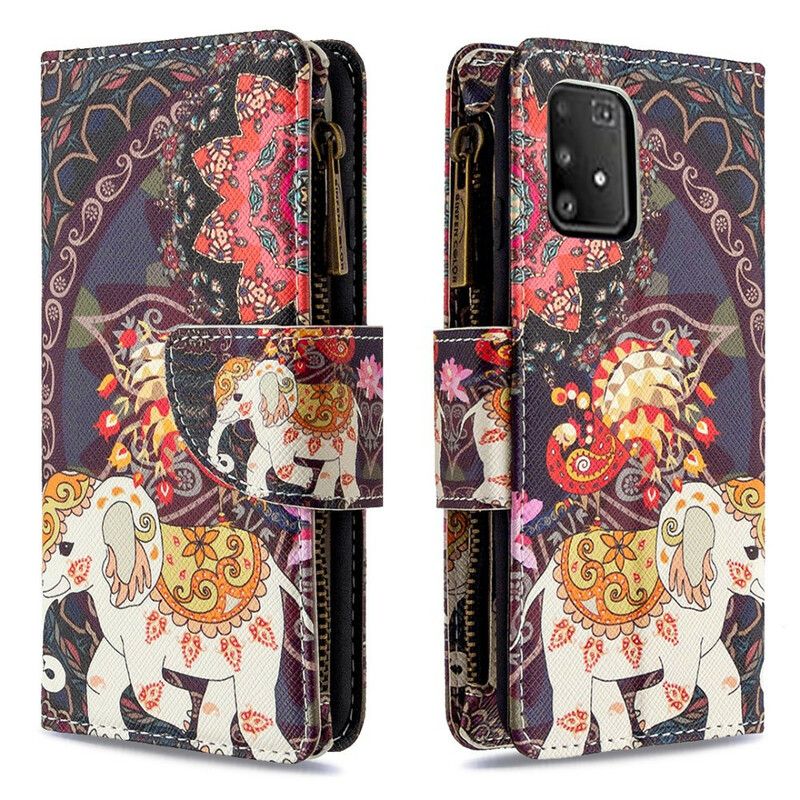 Flip Cover Samsung Galaxy S10 Lite Elefant Lynlåslomme