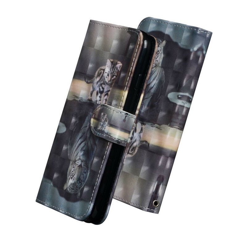 Flip Cover Samsung Galaxy S10 Lite Ernest The Tiger