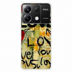 Cover Poco X6 5g Kærlighed