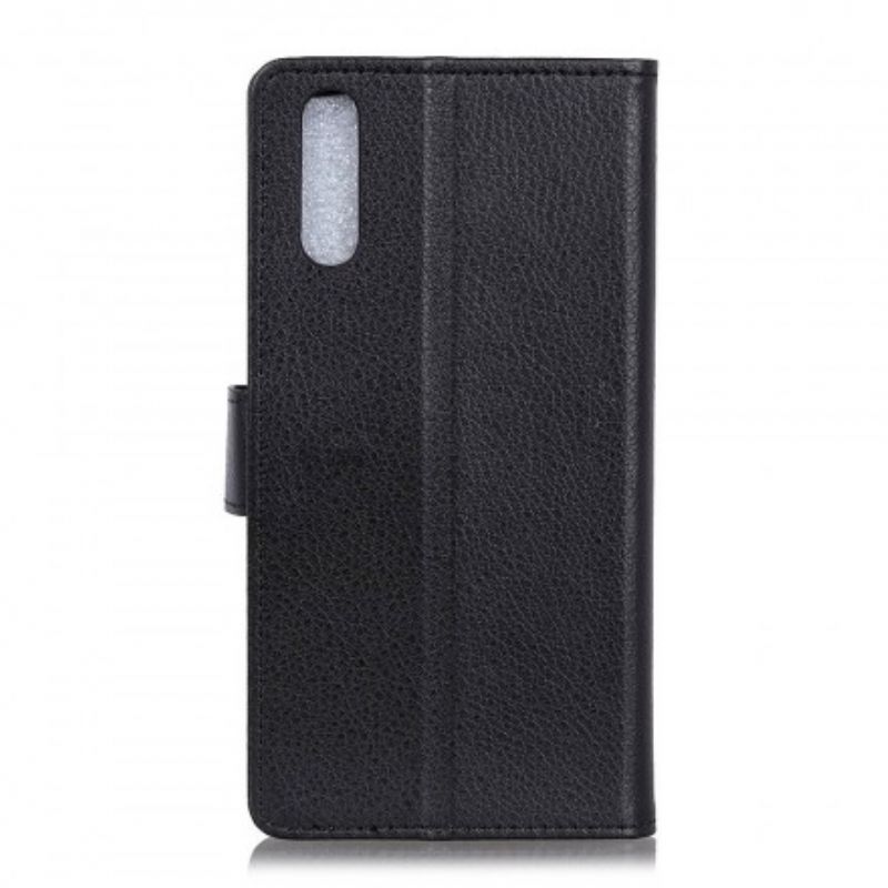 Flip Cover Samsung Galaxy A70 Traditionelt Kunstlæder