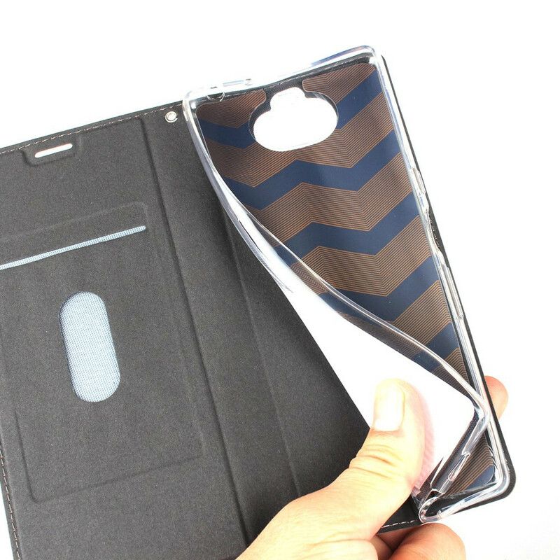 Cover Sony Xperia 10 Plus Med Snor Flip Cover Rethed