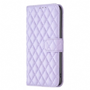 Flip Cover Xiaomi 12T / 12T Pro Binfen Farvestil Quiltet