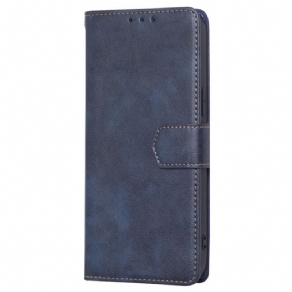 Flip Cover Xiaomi 12T / 12T Pro Couture Lædereffekt