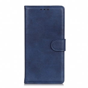 Flip Cover Xiaomi 12T / 12T Pro Mat Imiteret Læder
