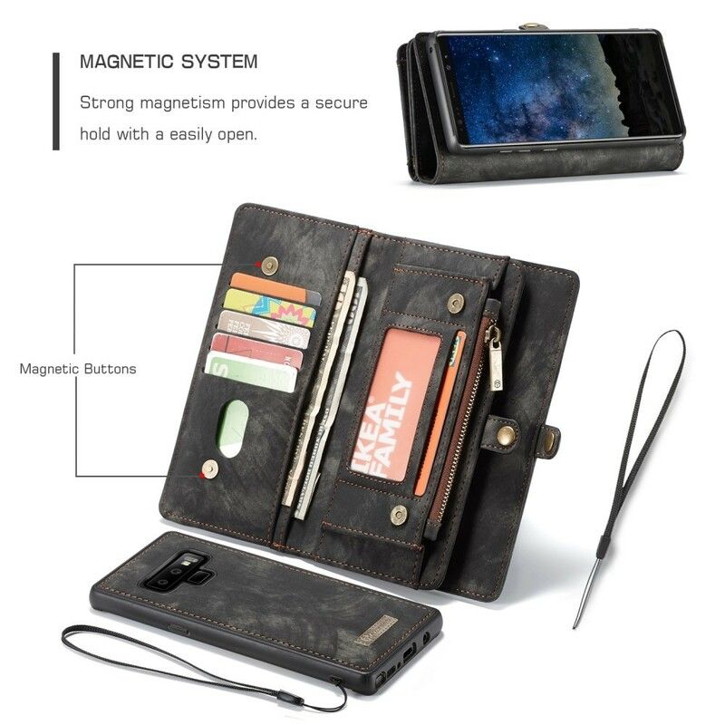 Flip Cover Samsung Galaxy Note 9 Caseme Vintage Læder