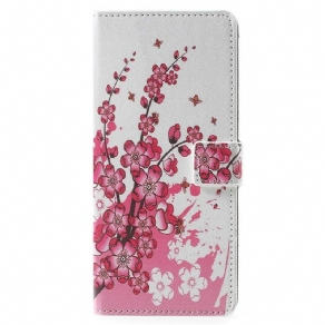 Flip Cover Samsung Galaxy Note 9 Tropiske Blomster