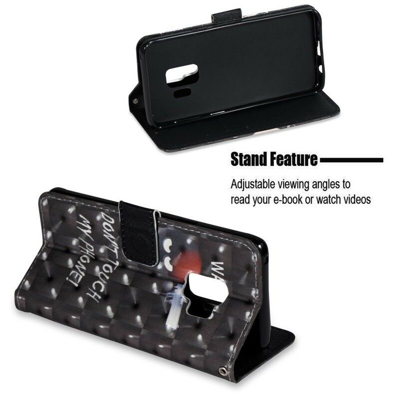 Flip Cover Samsung Galaxy S9 Advarsel
