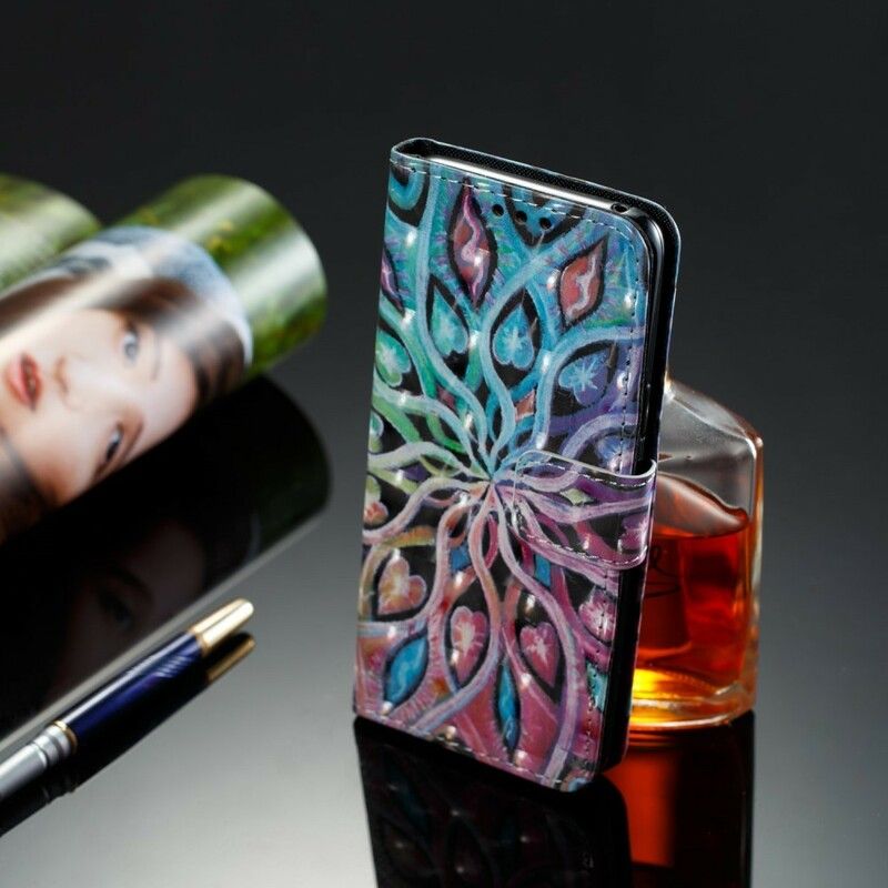 Flip Cover Samsung Galaxy S9 Farverig Plante