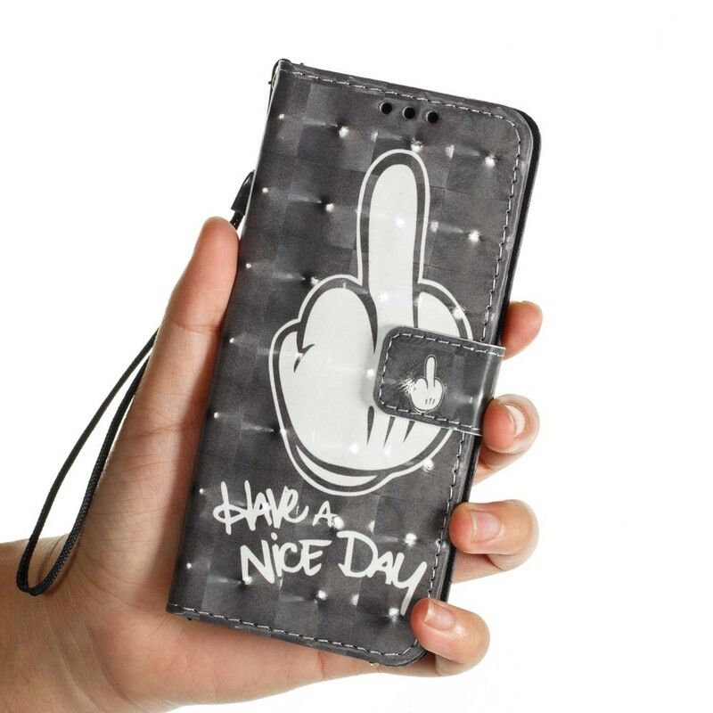 Flip Cover Samsung Galaxy S9 Mickey Dag
