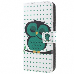 Flip Cover Samsung Galaxy S9 Sovende Ugle