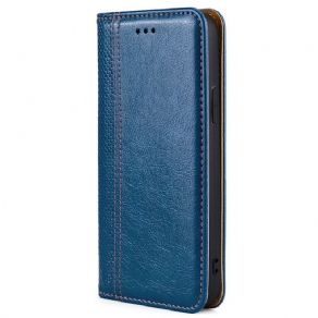 Cover Realme GT Neo 3 Flip Cover Denimtekstur