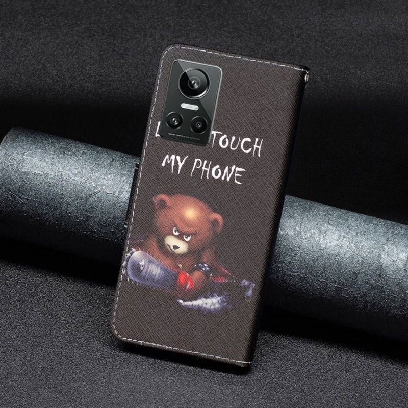 Flip Cover Realme GT Neo 3 Rør Ikke Ved Min Telefon