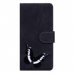 Flip Cover Realme GT Neo 3 Sommerfuglemønster