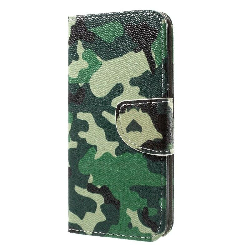 Flip Cover Honor 9 Militær Camouflage