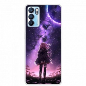 Cover Oppo Reno 6 5G Magisk Fuldmåne