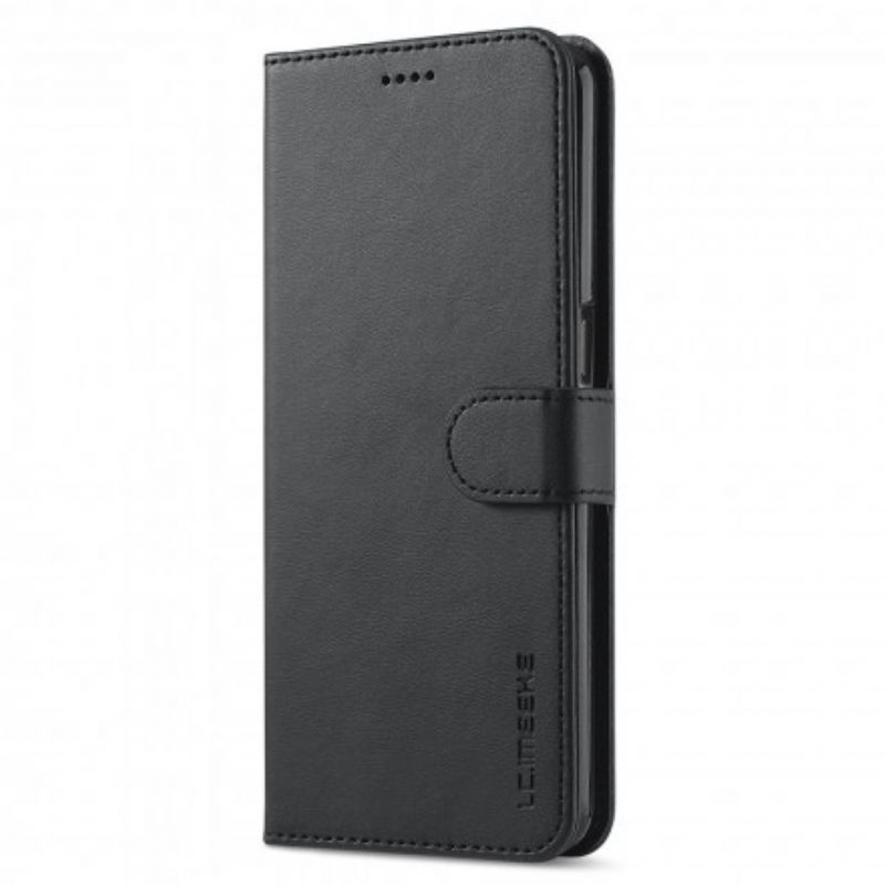 Flip Cover Oppo Reno 6 5G Lc.imeeke Lædereffekt