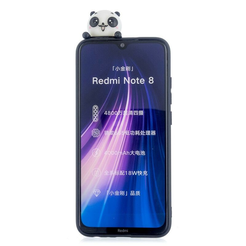 Cover Xiaomi Redmi Note 8T 3d Min Panda