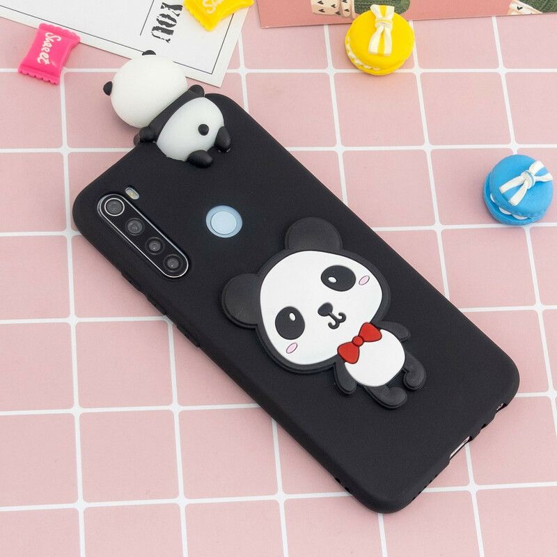 Cover Xiaomi Redmi Note 8T 3d Min Panda