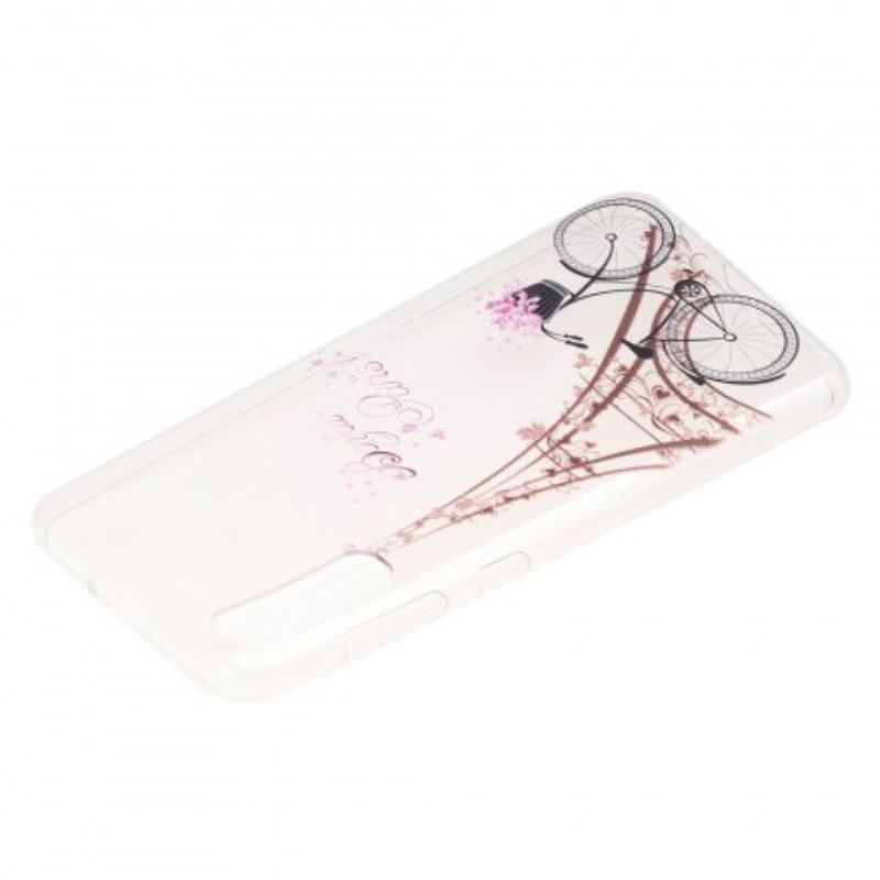 Cover Samsung Galaxy A50 Transparent Bonjour Paris
