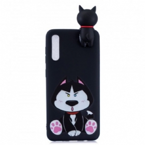 Mobilcover Samsung Galaxy A50 Funny Dog 3d