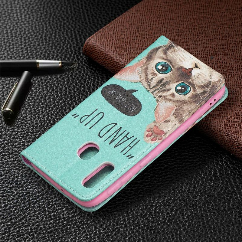 Cover Samsung Galaxy A20e Flip Cover Hånd Op