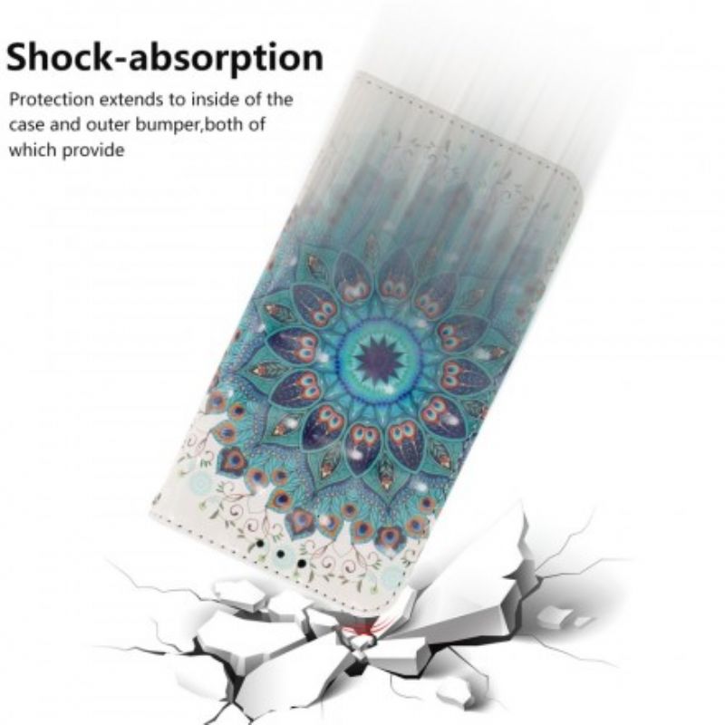 Flip Cover Samsung Galaxy A20e Med Snor Masterful Strappy Mandala