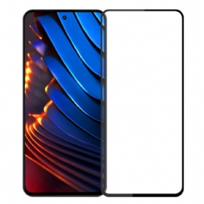 Sort Contour Hærdet Glasbeskyttelse Til Poco X5 Pro 5G Pinwuyo