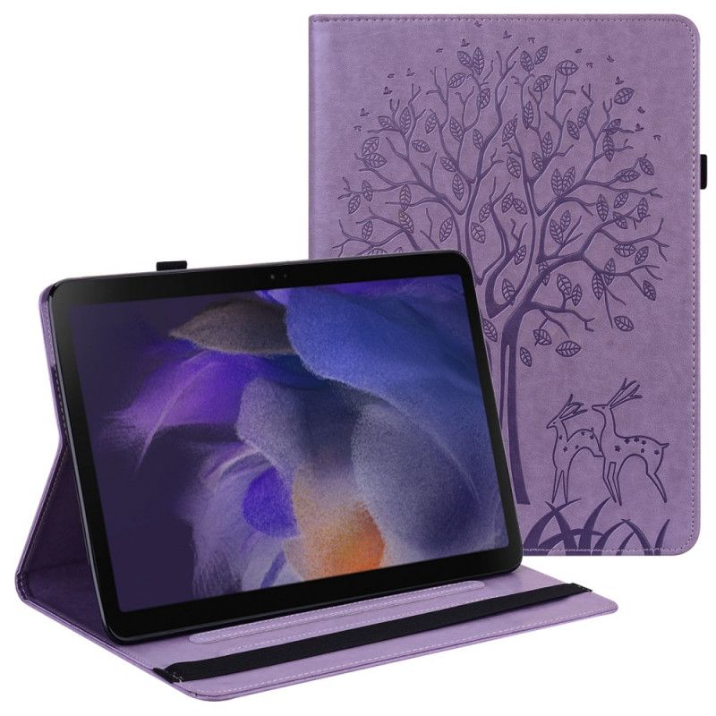 Etui Samsung Galaxy Tab A8 Træ Og Hjorte