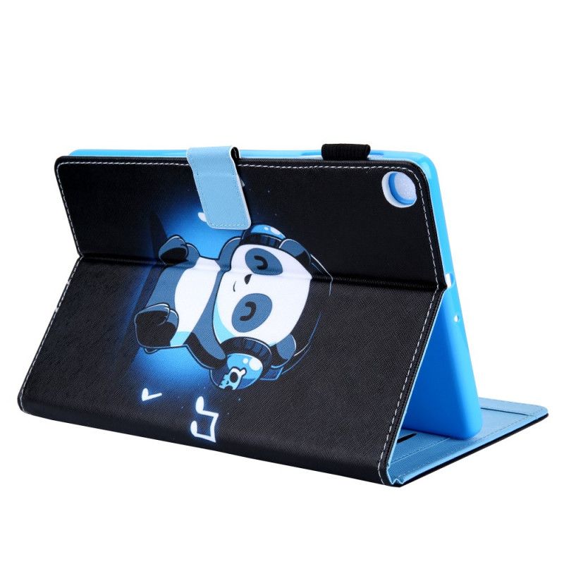 Læder Cover Samsung Galaxy Tab A8 Funky Panda