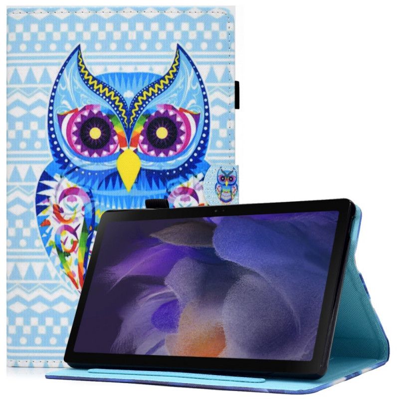 Læder Cover Samsung Galaxy Tab A8 Stammeugle